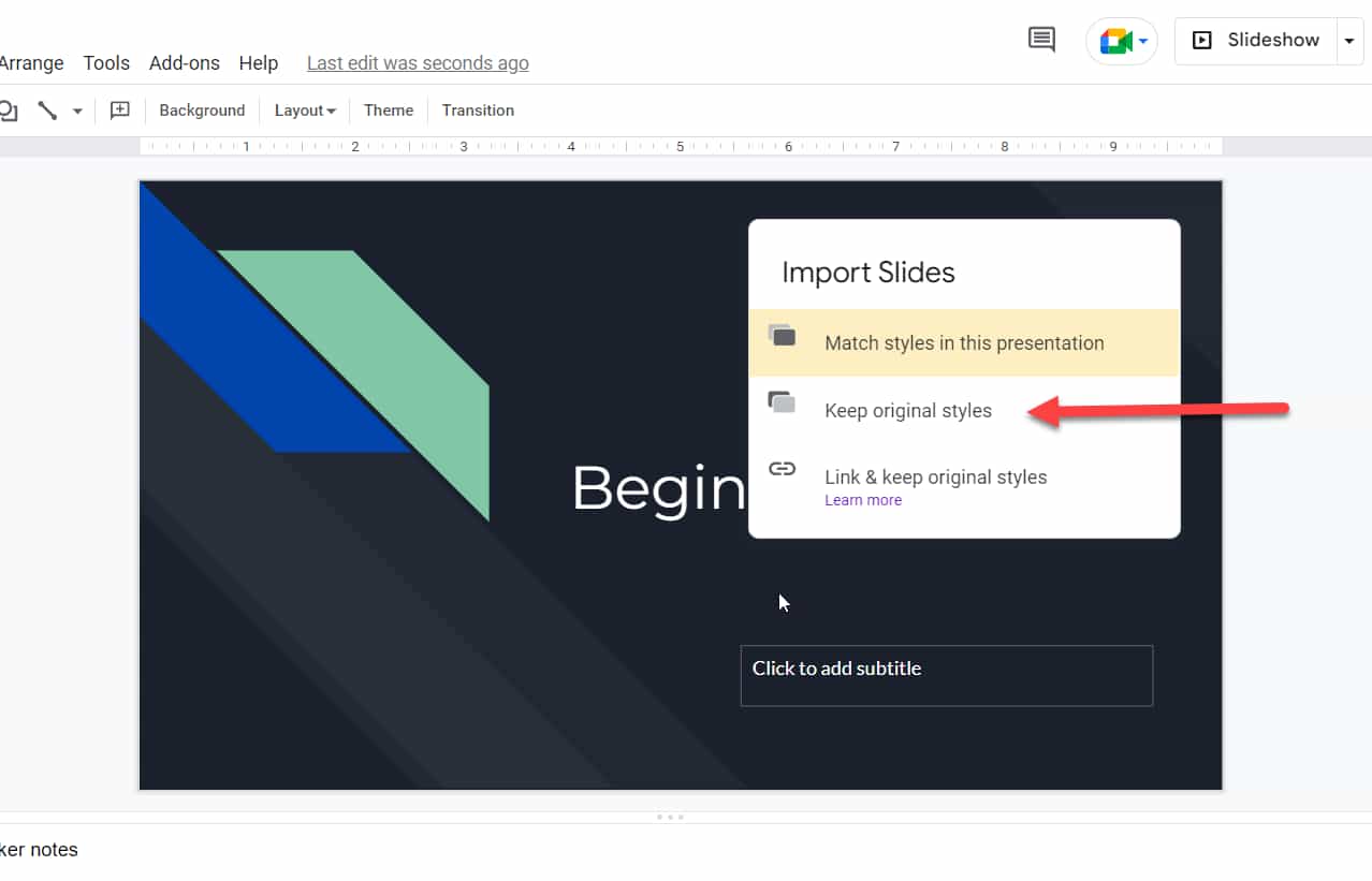 how-to-change-theme-of-one-slide-in-google-slides